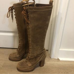 Michael Kors ladies leather boots size 8